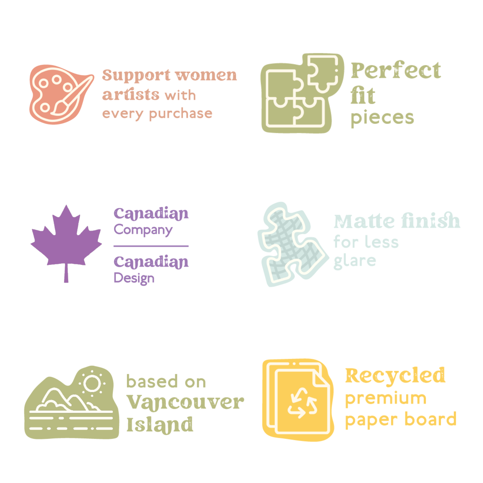 Villager Puzzles - Jasper Flowers | Puzzle de 500 pièces | Conçu au Canada