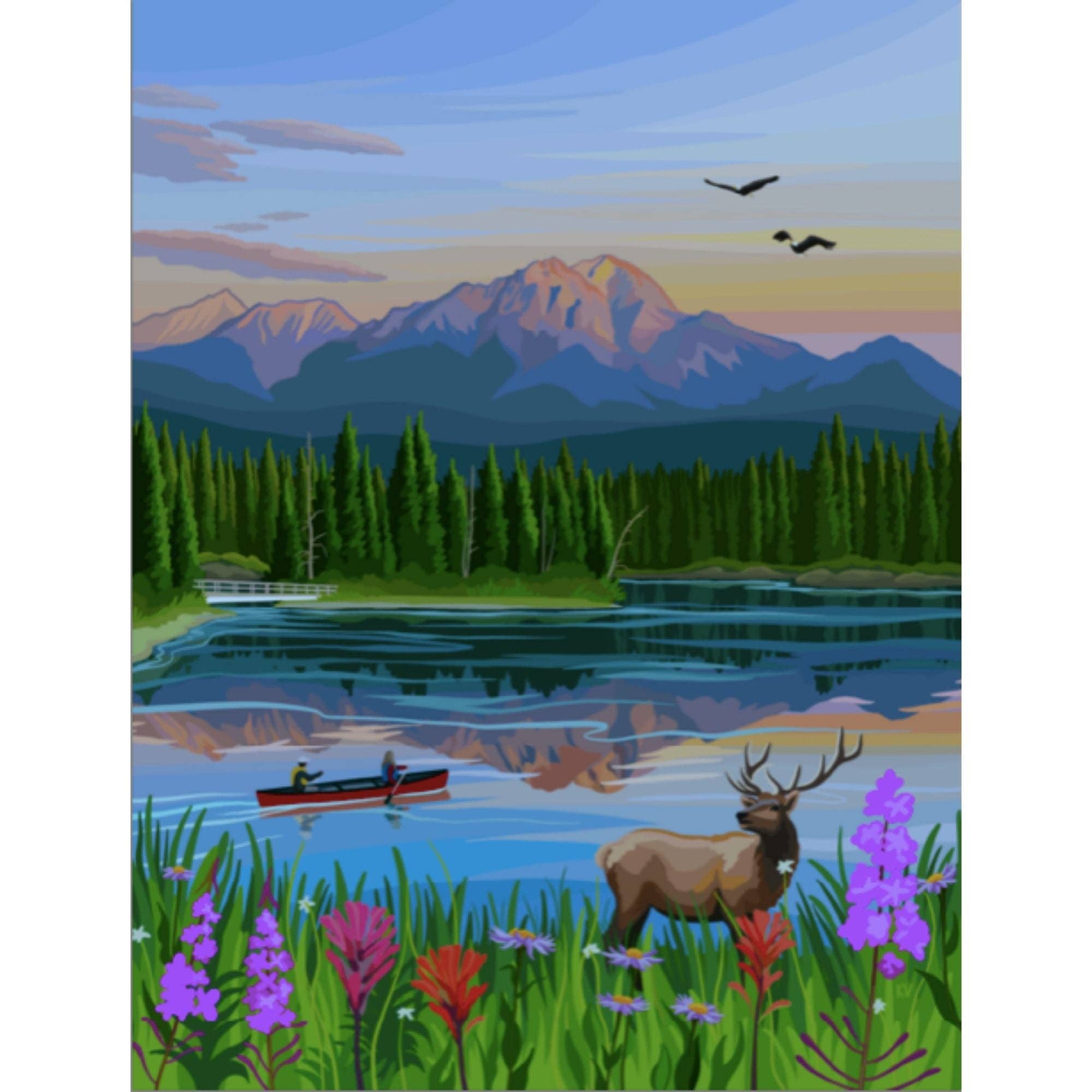 Villager Puzzles - Jasper Flowers | Puzzle de 500 pièces | Conçu au Canada
