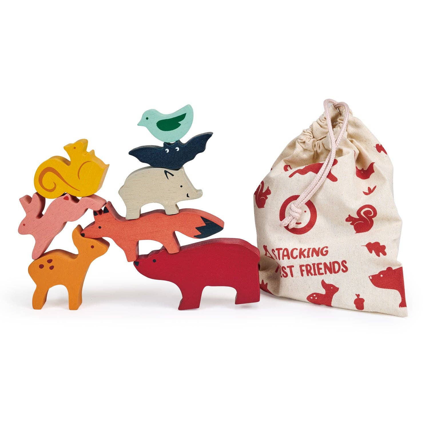 Kinderhood Distribution Inc. - Mentari Toys | Forêt Empilable Heureuse