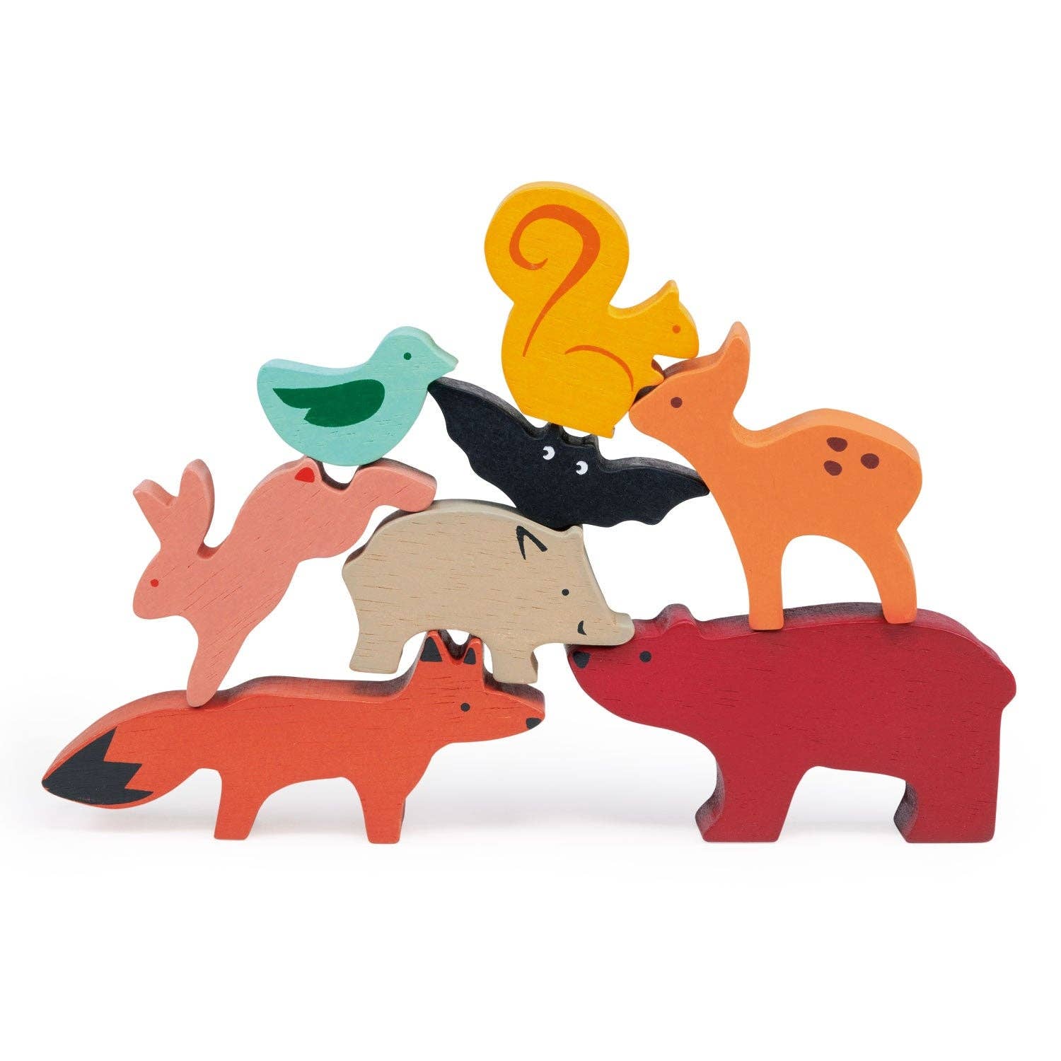 Kinderhood Distribution Inc. - Mentari Toys | Forêt Empilable Heureuse