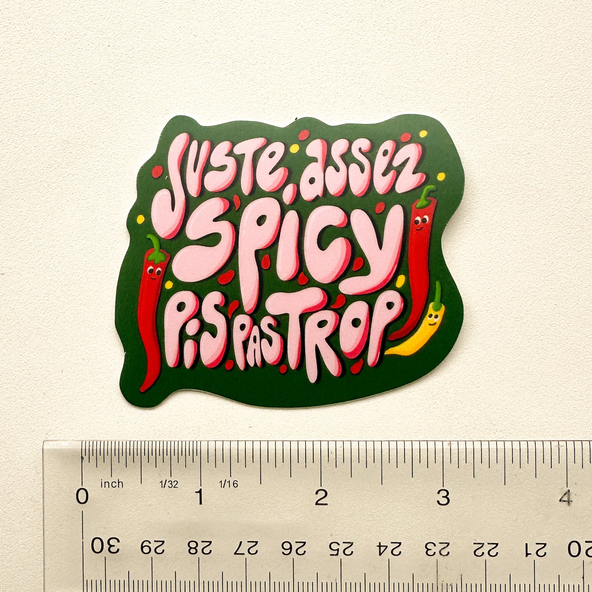 Stickers - Juste assez spicy (Just spicy enough)