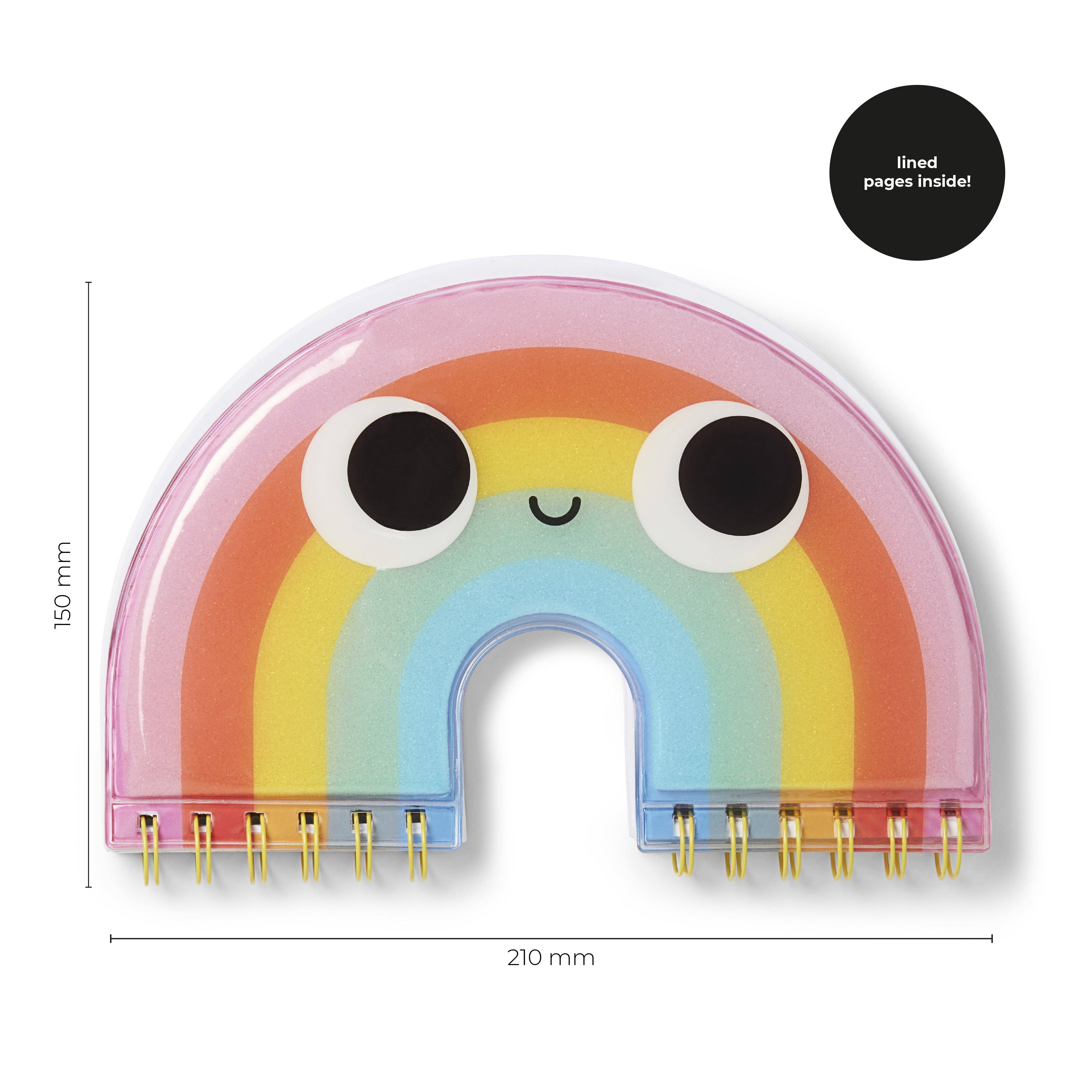 Kinderhood Distribution Inc. - Pango | Carnet A5 Arc-en-ciel