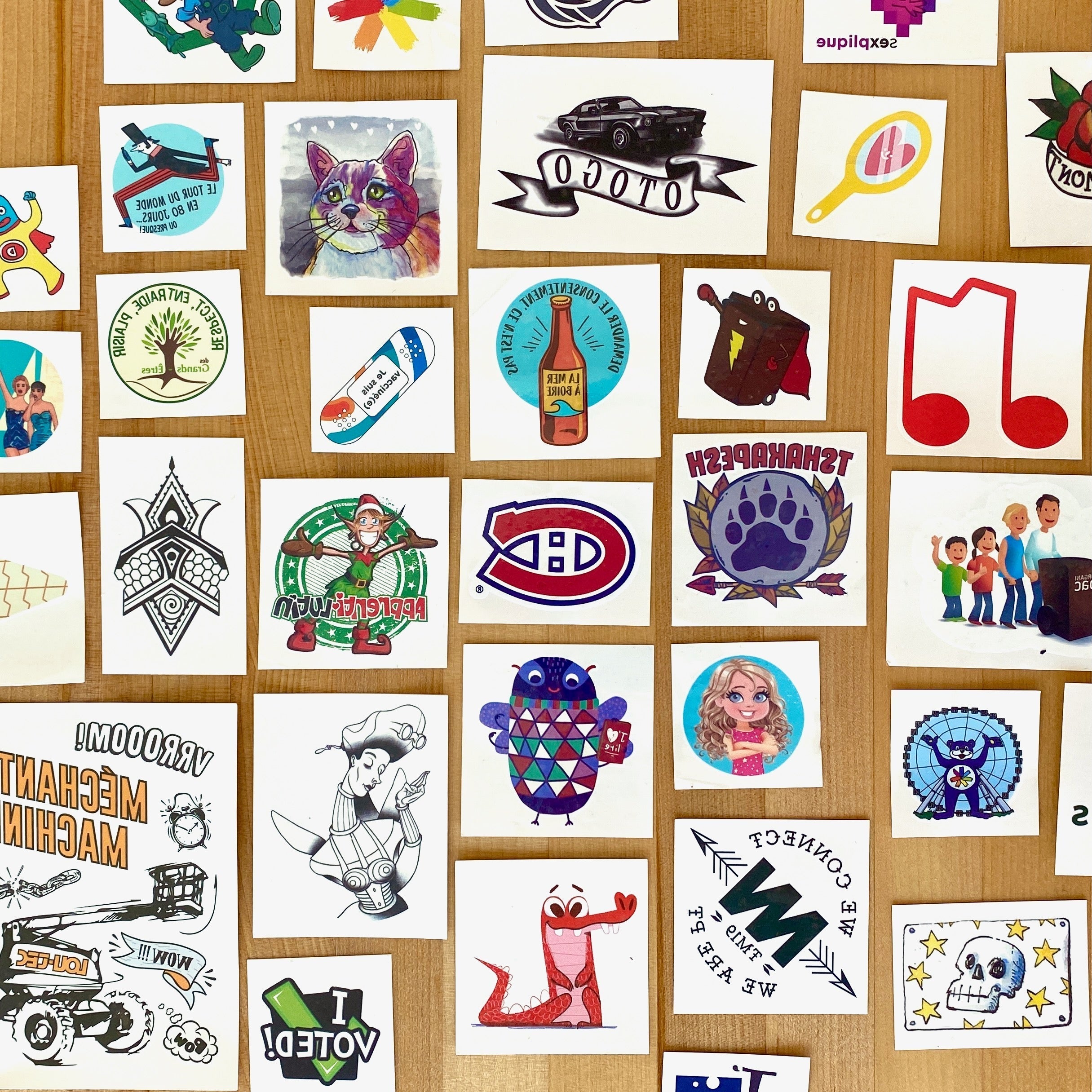 Les tatouages temporaires personnalisés : L'outil promotionnel qui se démarque solide.